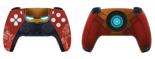 Iron Man Mask Design PS5 Controller