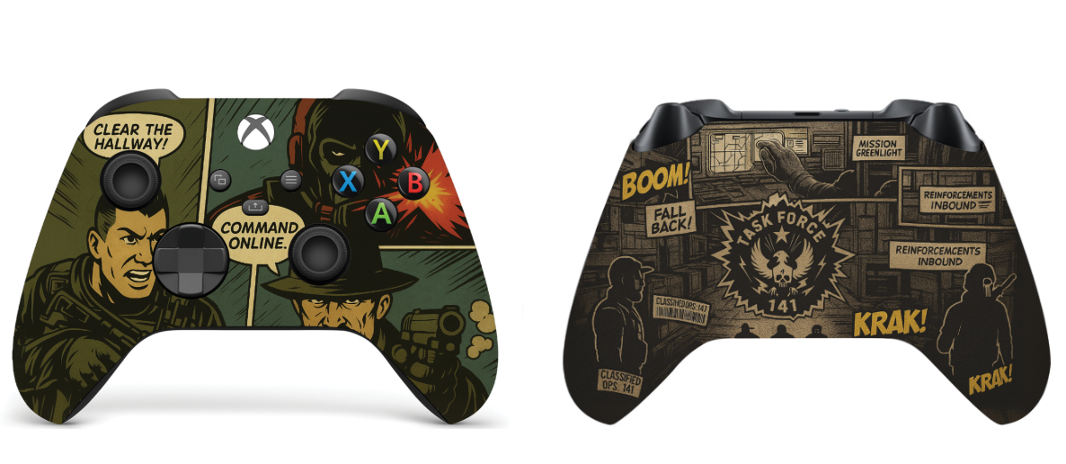 COD Comic Inspired Xbox Series X/S Controller