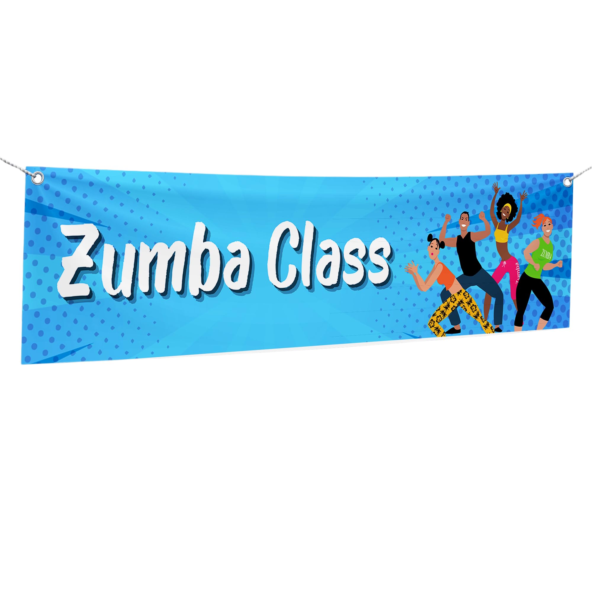 Zumba Class Large Banner - Elevate Your Outdoor Experience