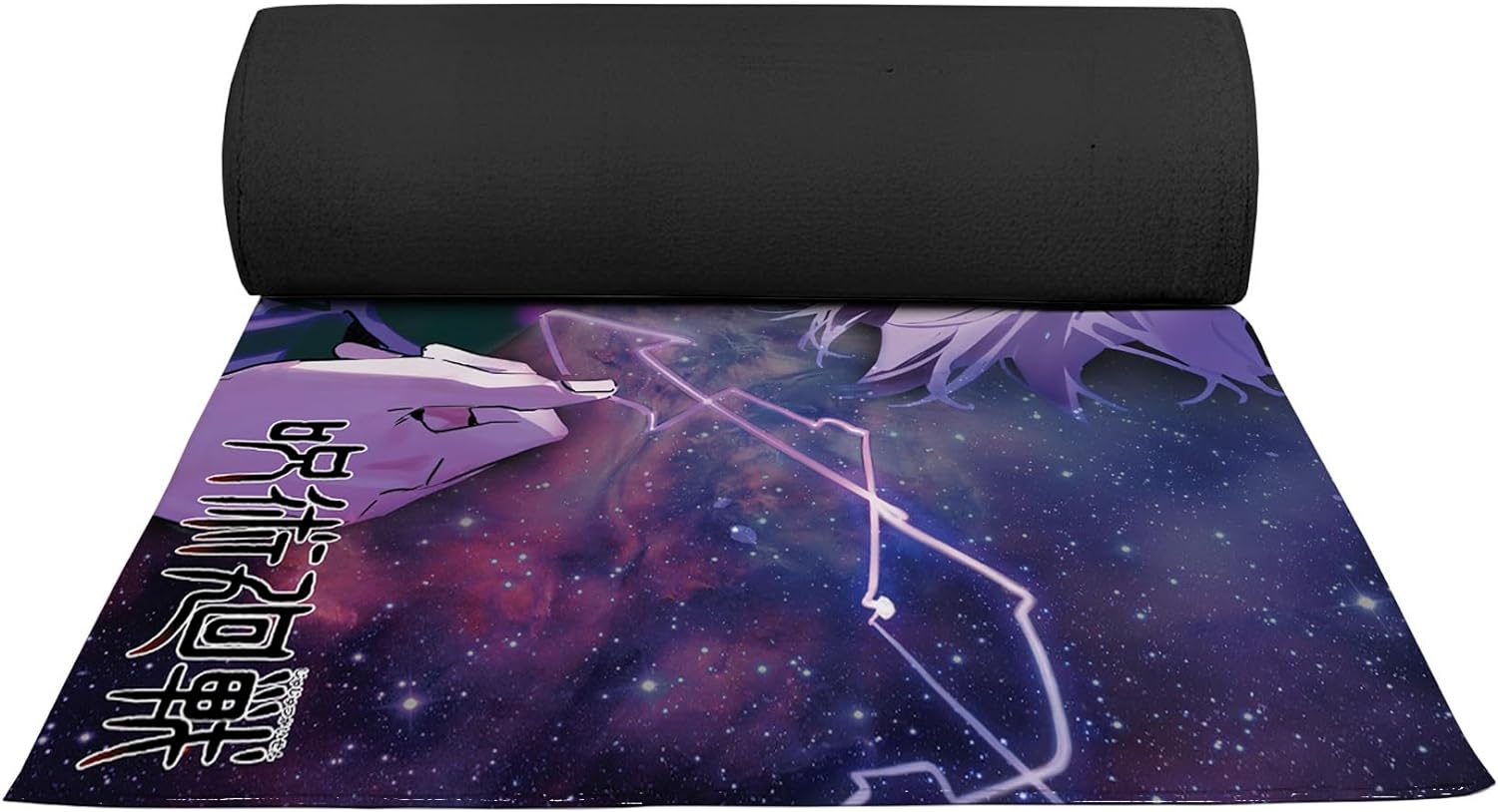 Satoru Gojo Design Gaming Rug - 62x40 inches, Anime-inspired decor, Premium Quality