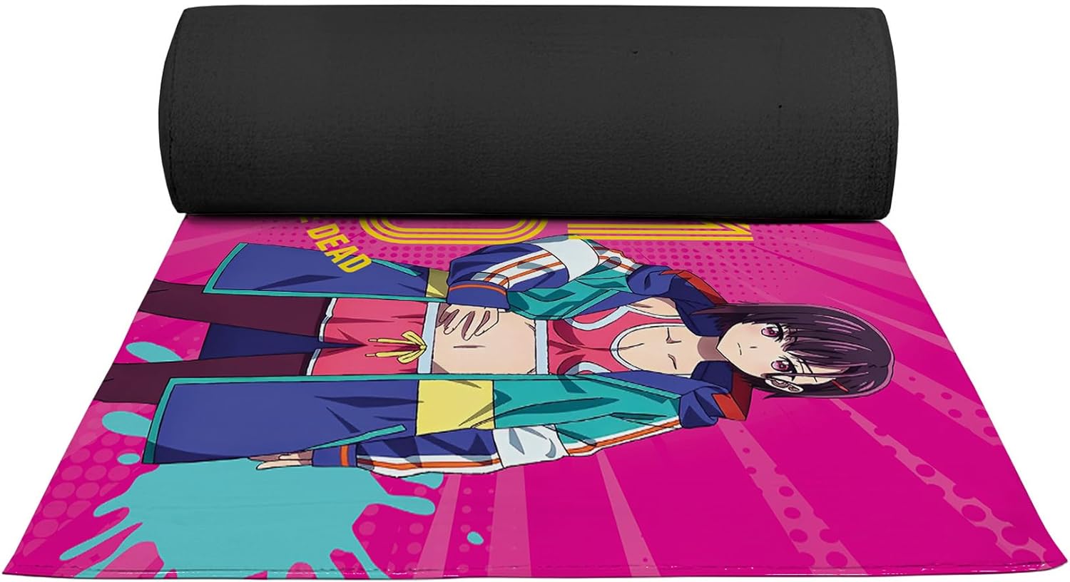 Zoom 100 Gaming Rug - 62x40 inches, Playful Design, Durable Construction