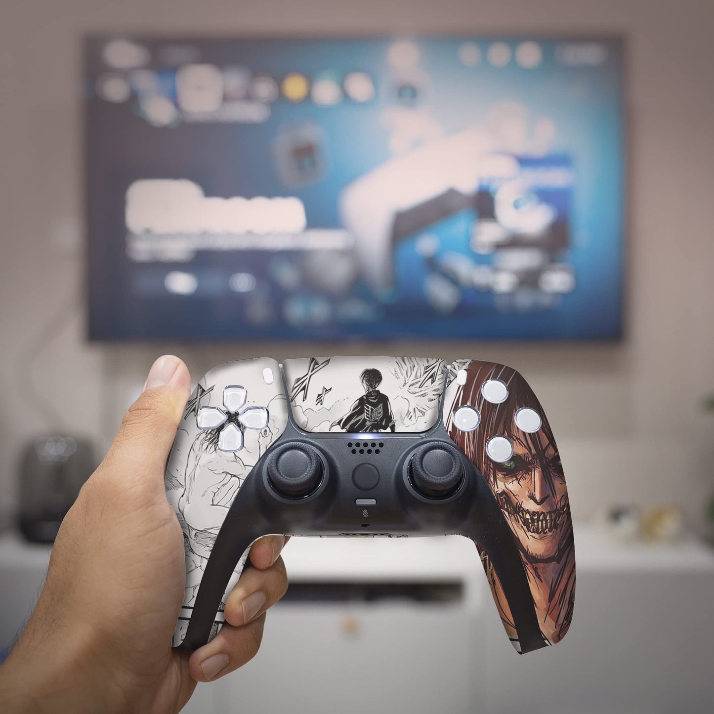 Attack on Titan PS5 Custom Design