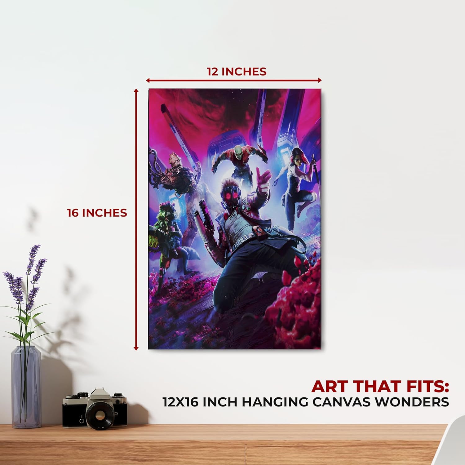 Guardians of Galaxy Wall Canvas