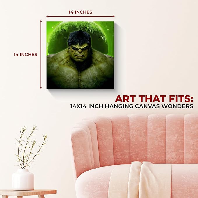 Hulk Wall Canvas