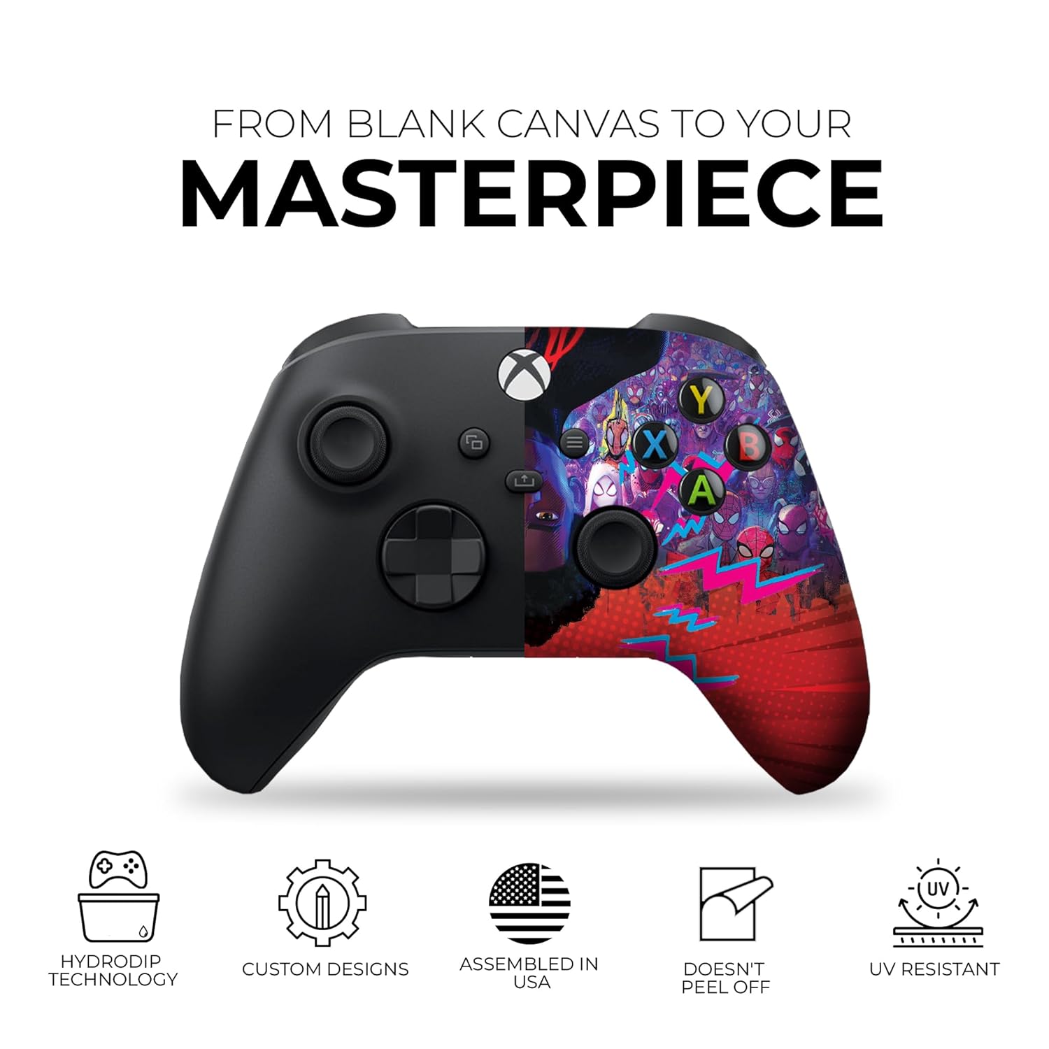 Miles Morales Spidervers Xbox Series X Controller