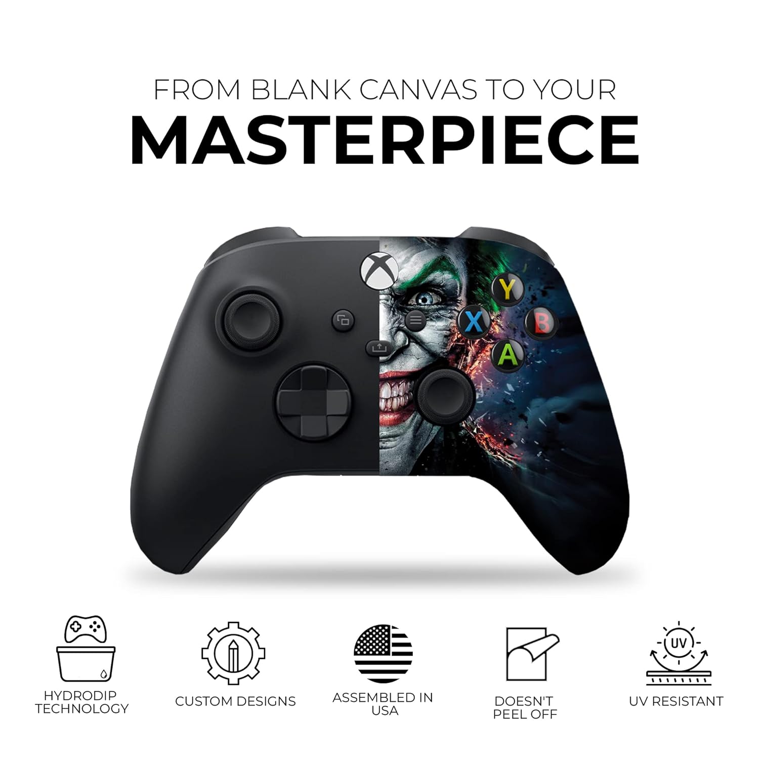 Joker-Inspired Xbox Series X Controller