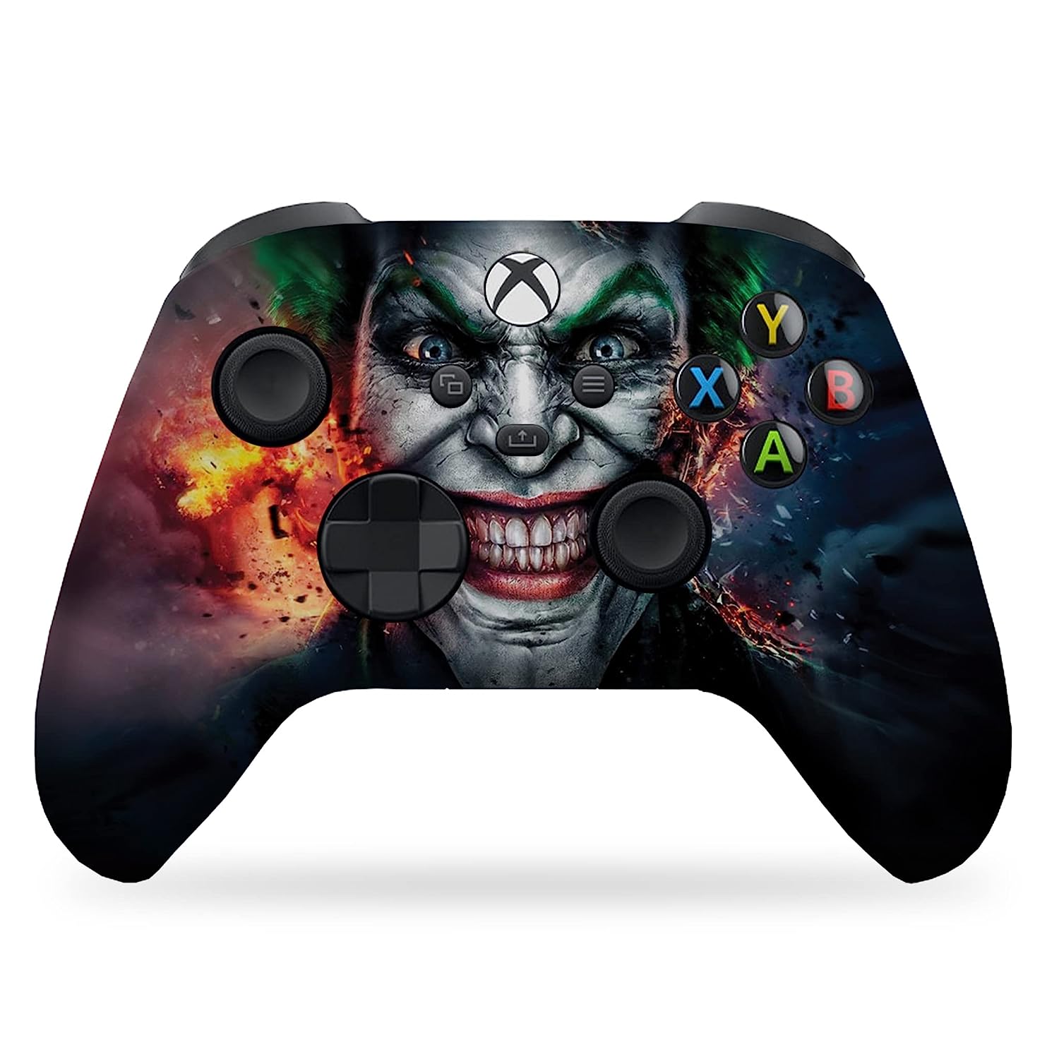 Joker-Inspired Xbox Series X Controller Front Print Only