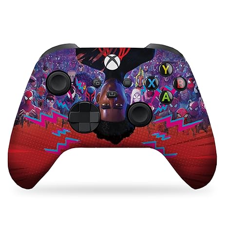 Miles Morales Spidervers Xbox Series X Controller Front Print Only