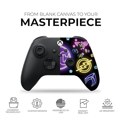 DC Comic NEON Xbox Series X Controller