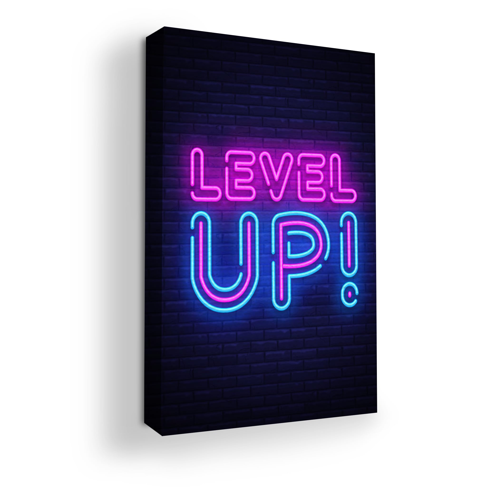 Level Up Wall Canvas Set of 1