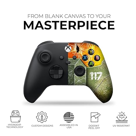 Hallo Infinity Master Chief Custom X-box Controller