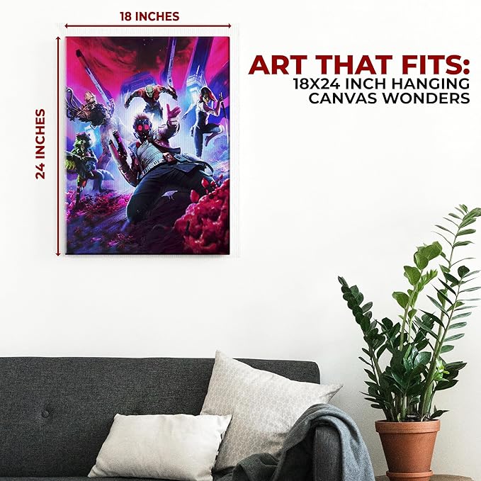 Guardians of Galaxy Wall Canvas