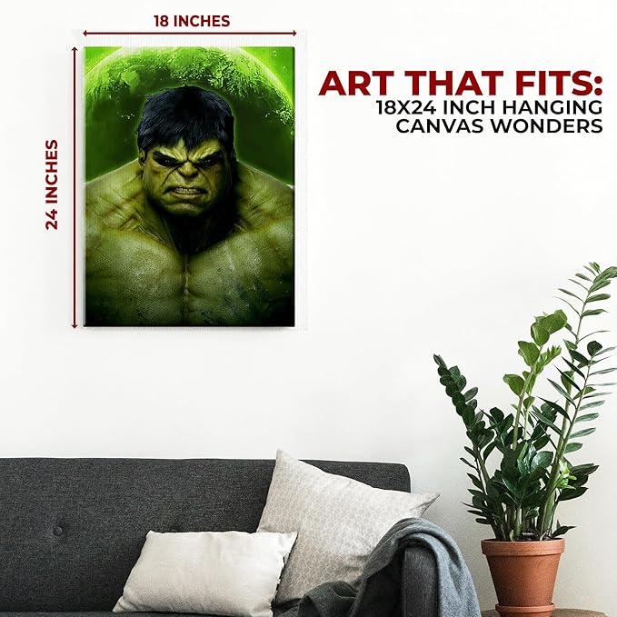 Hulk Wall Canvas