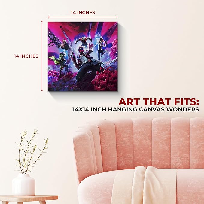 Guardians of Galaxy Wall Canvas