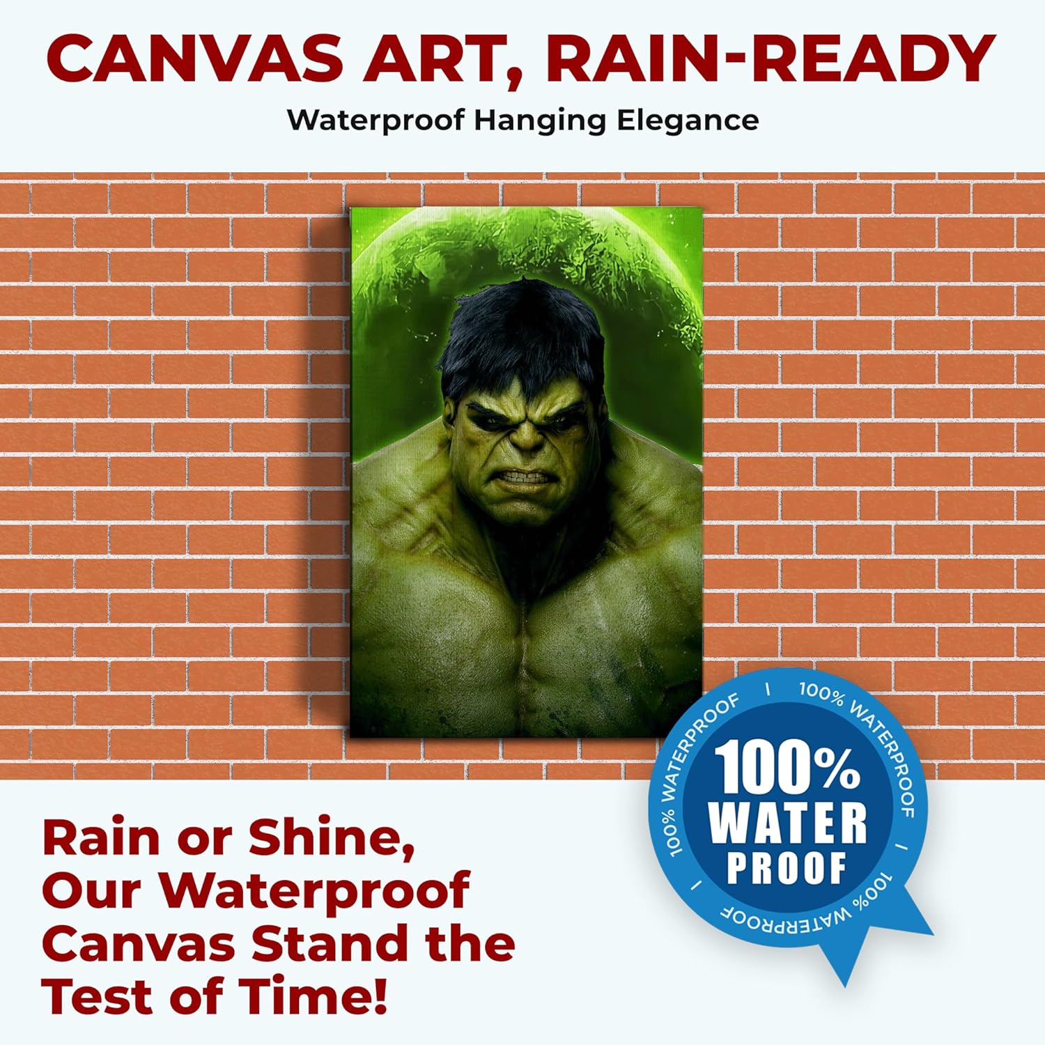 Hulk Wall Canvas