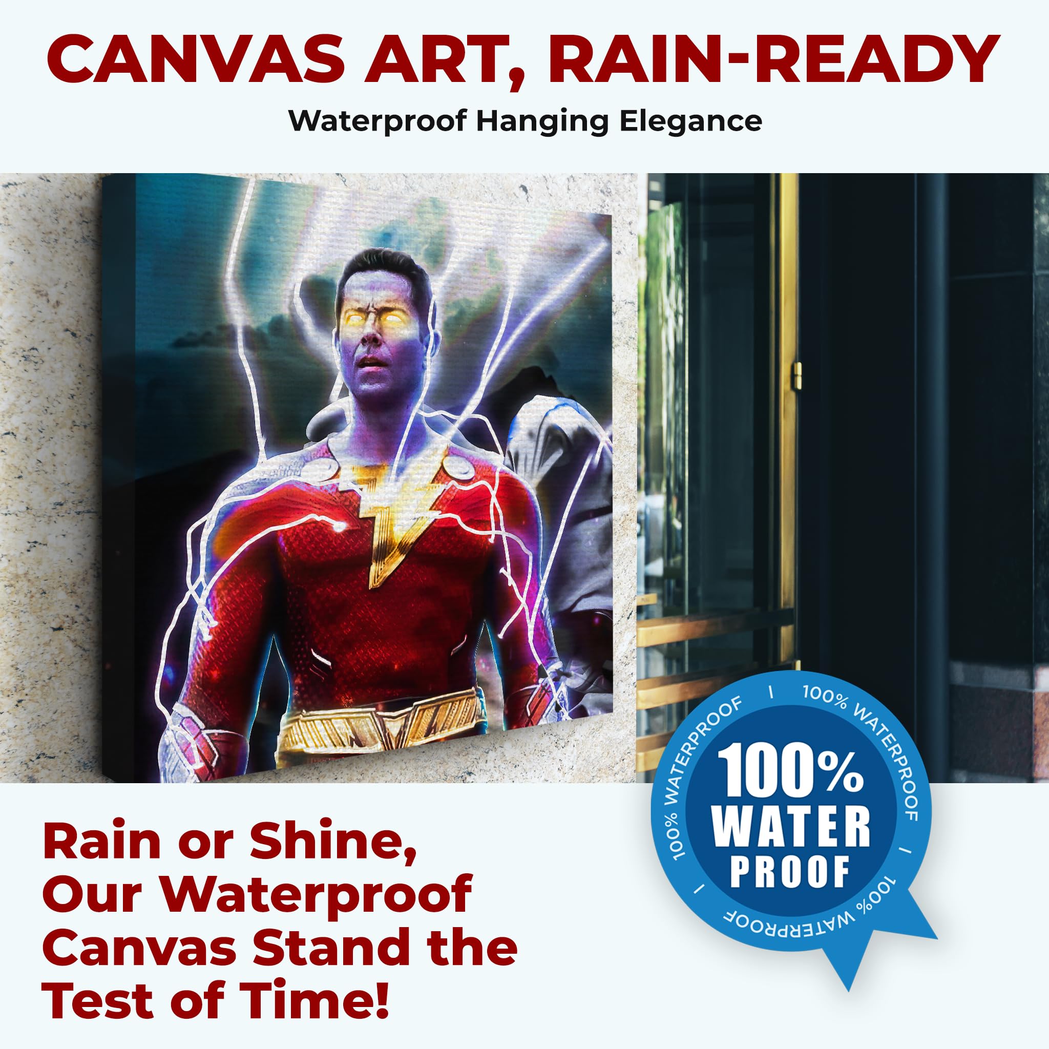 Shazam Wall Canvas Set of 1