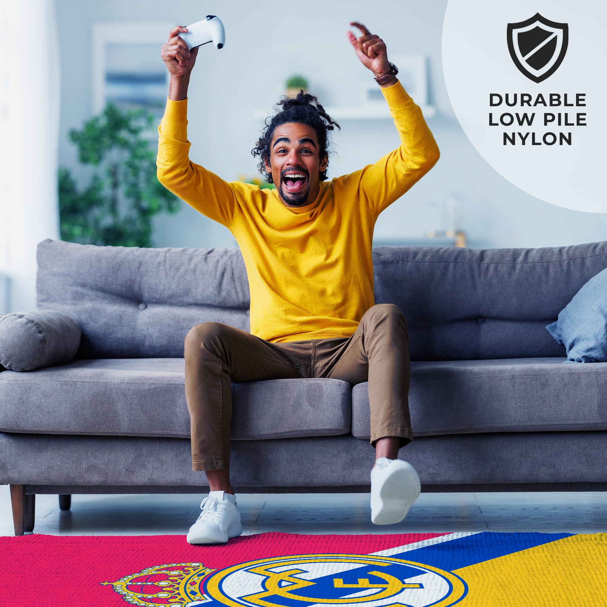 Real Madrid Decor Rug- 62x40 inches