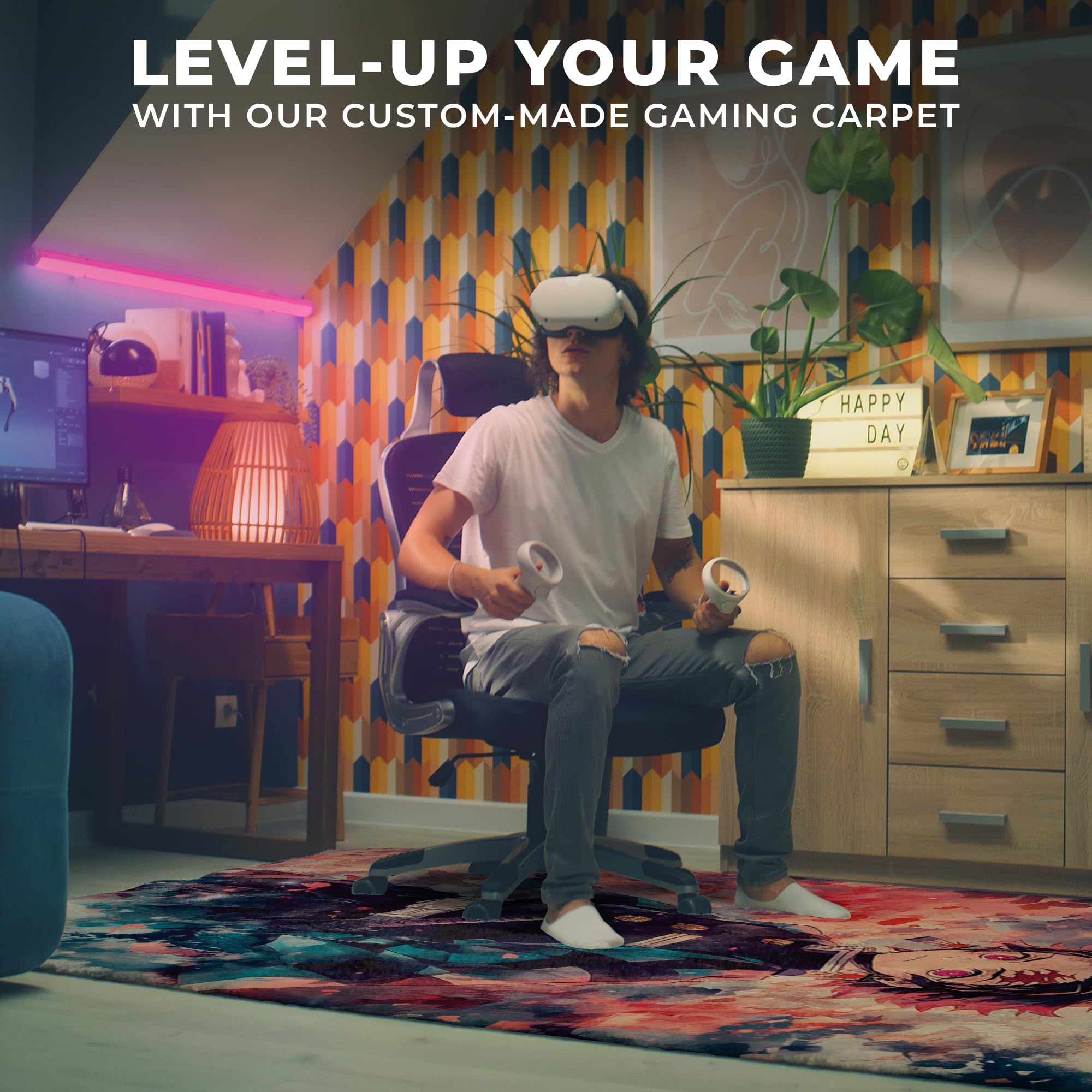 Demon Slayer #2 Decor Rug- 62x40 inches