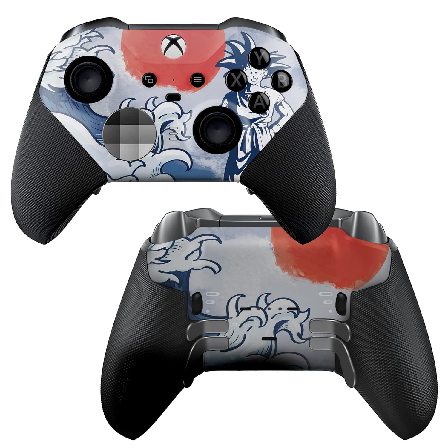 Goku X-box Elite Series 2 Controller Front & Back hydro-dip Only