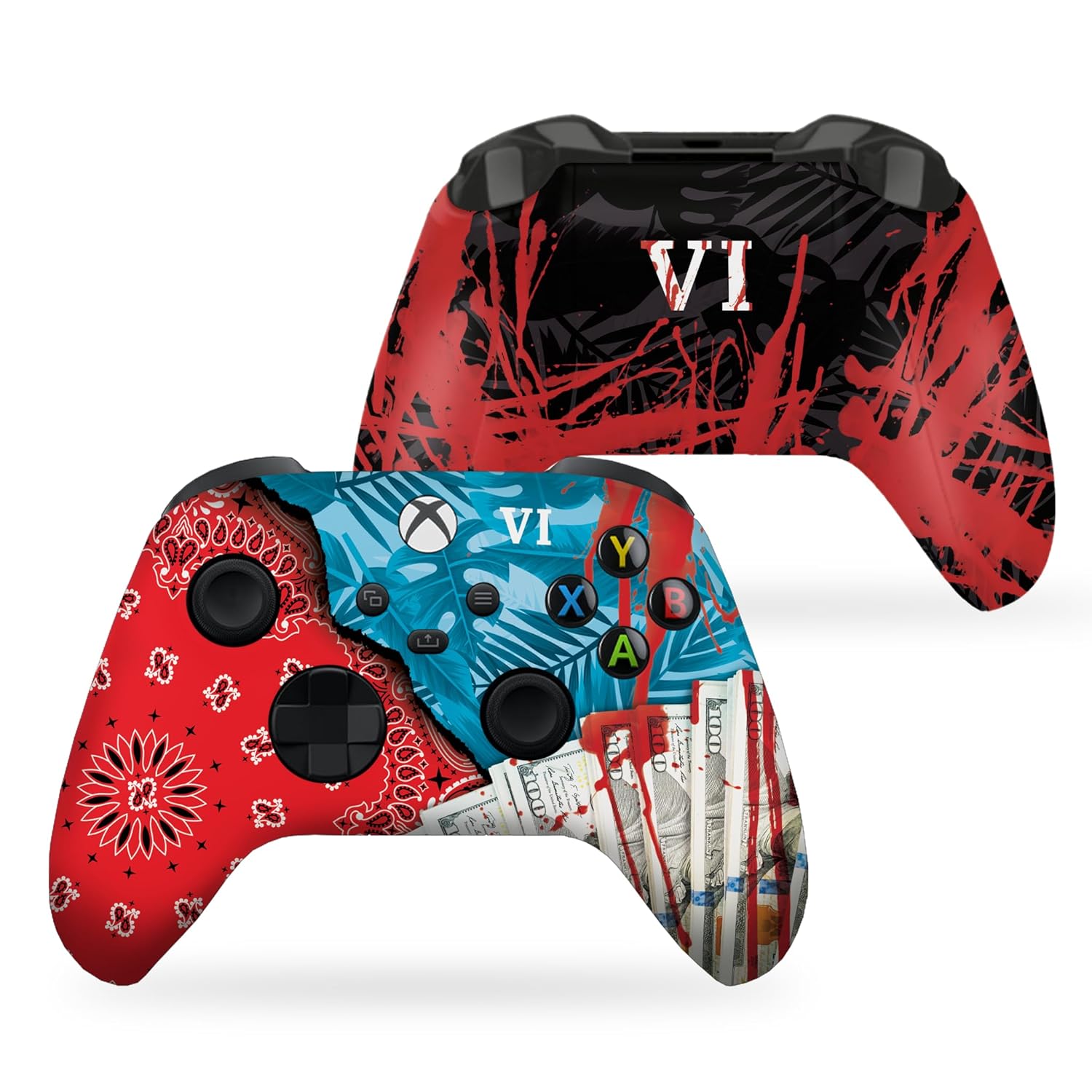 GTA 6 Xbox Series X Controller Front and Back Print