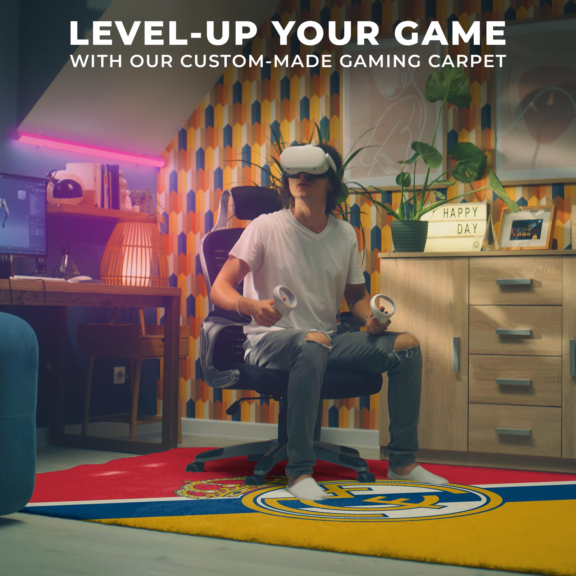 Real Madrid Decor Rug- 62x40 inches