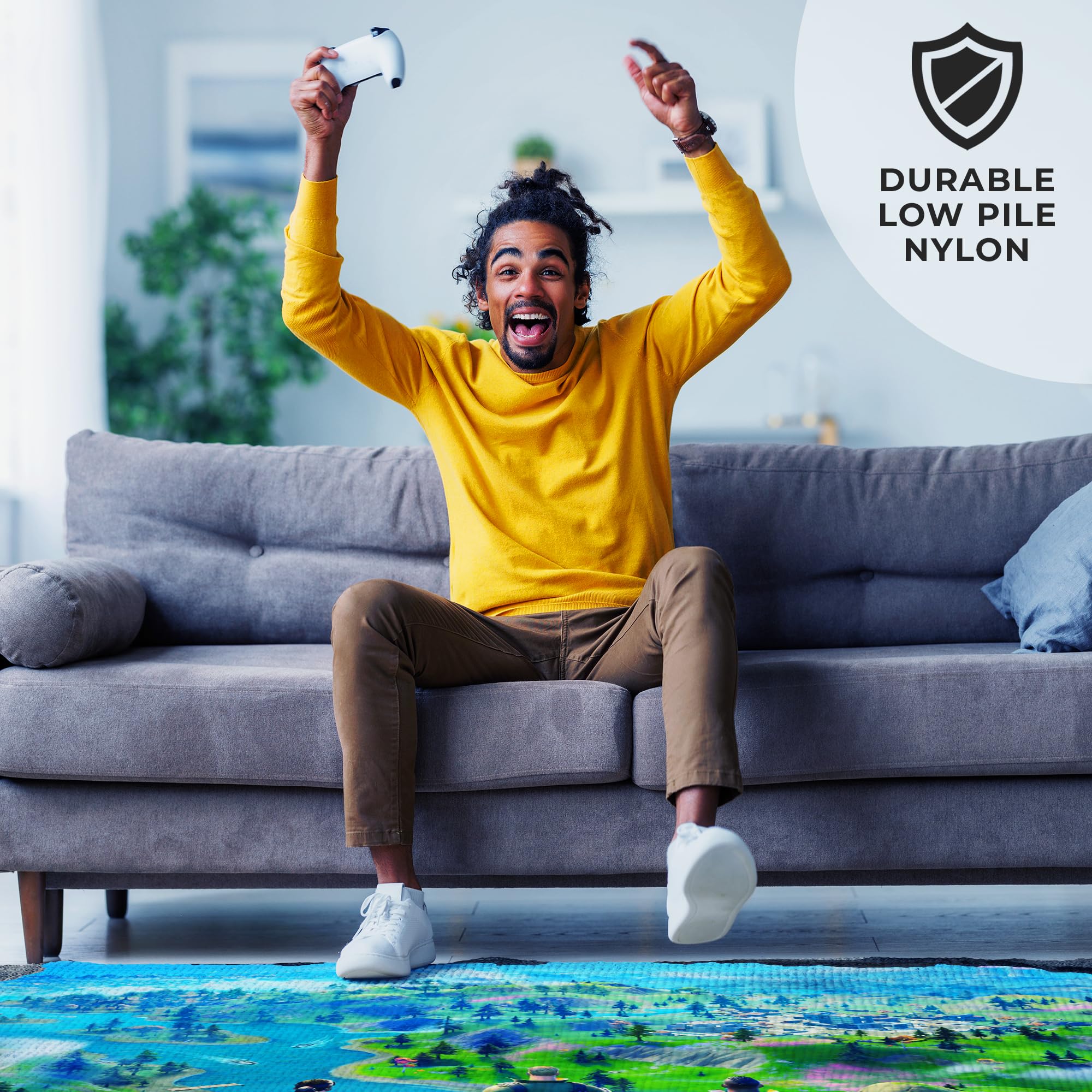 Fortnite Decor Rug- 62x40 inches