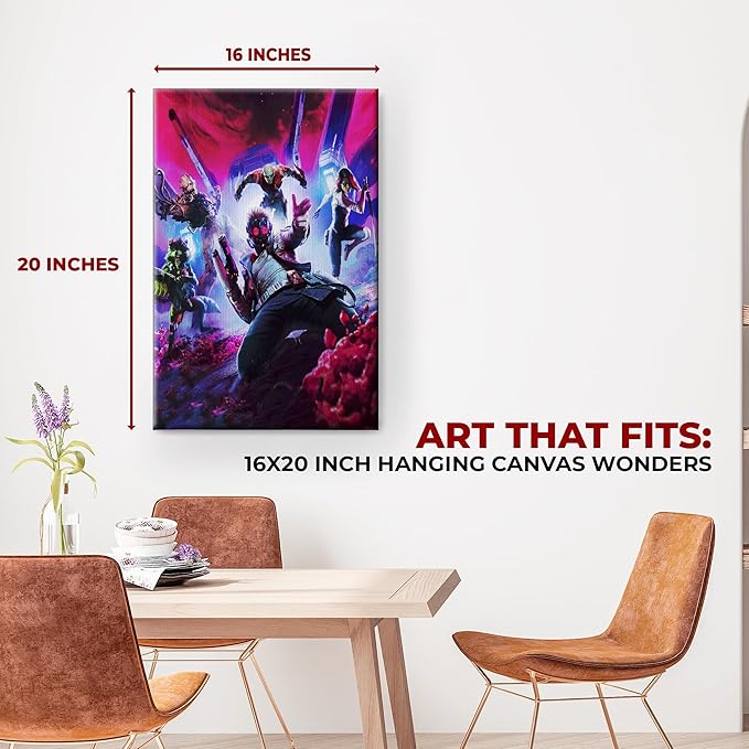 Guardians of Galaxy Wall Canvas
