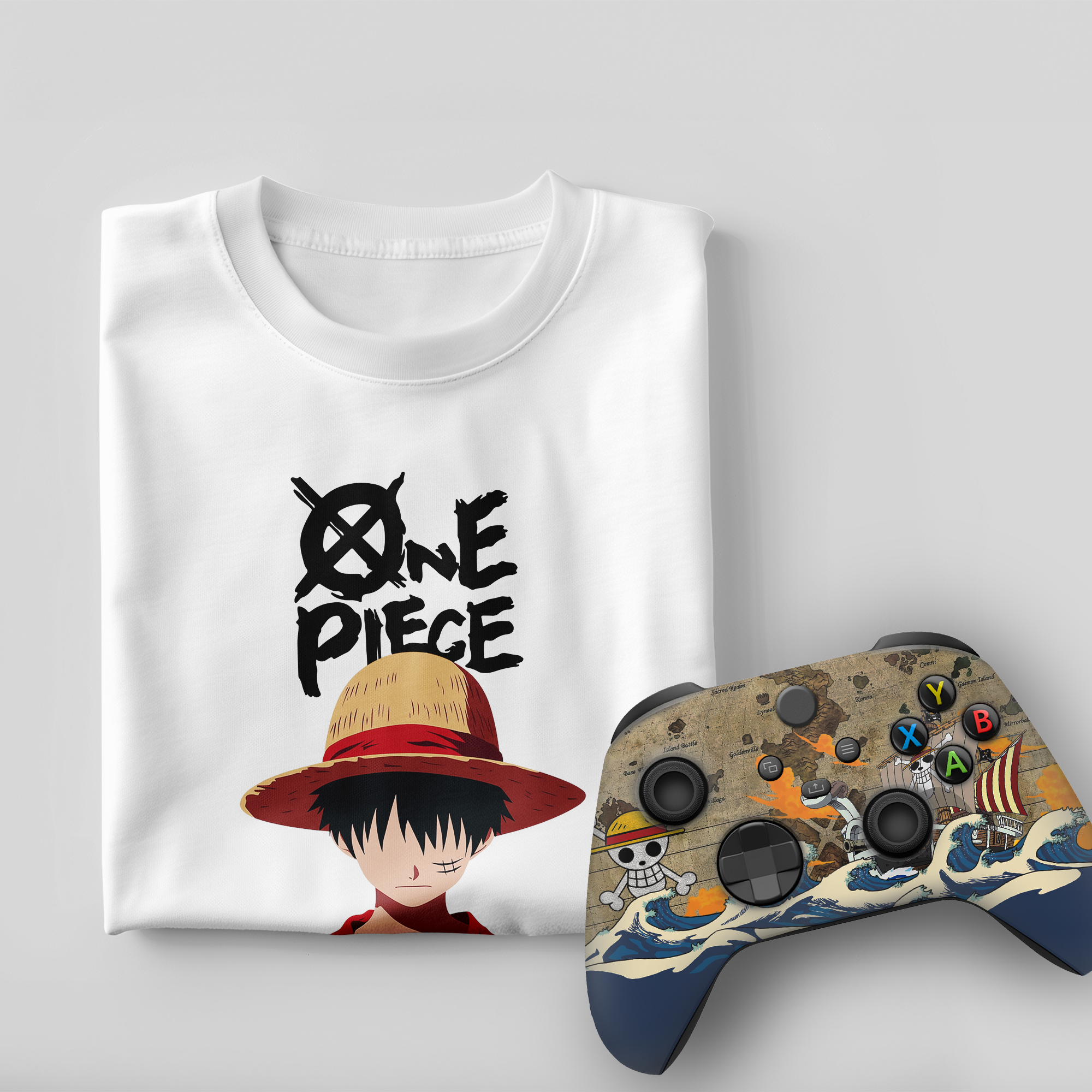 One Piece Bundle – T-Shirt & Xbox Series X Controller
