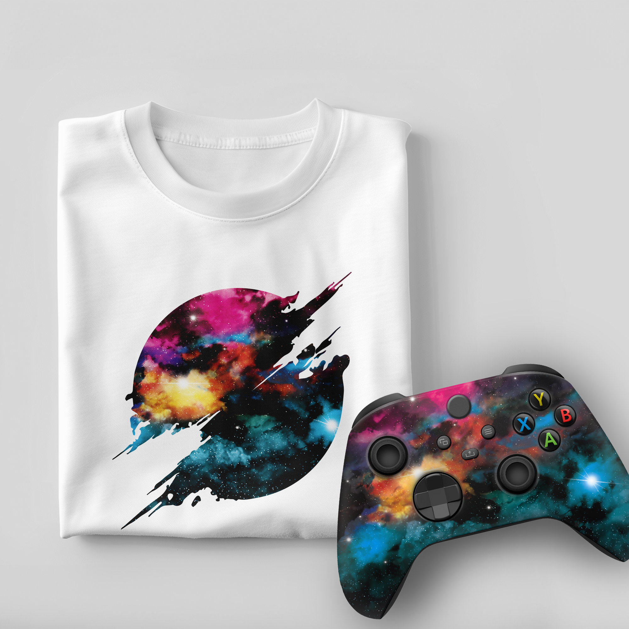 Galaxy Bundle – T-Shirt & Xbox Series X Controller