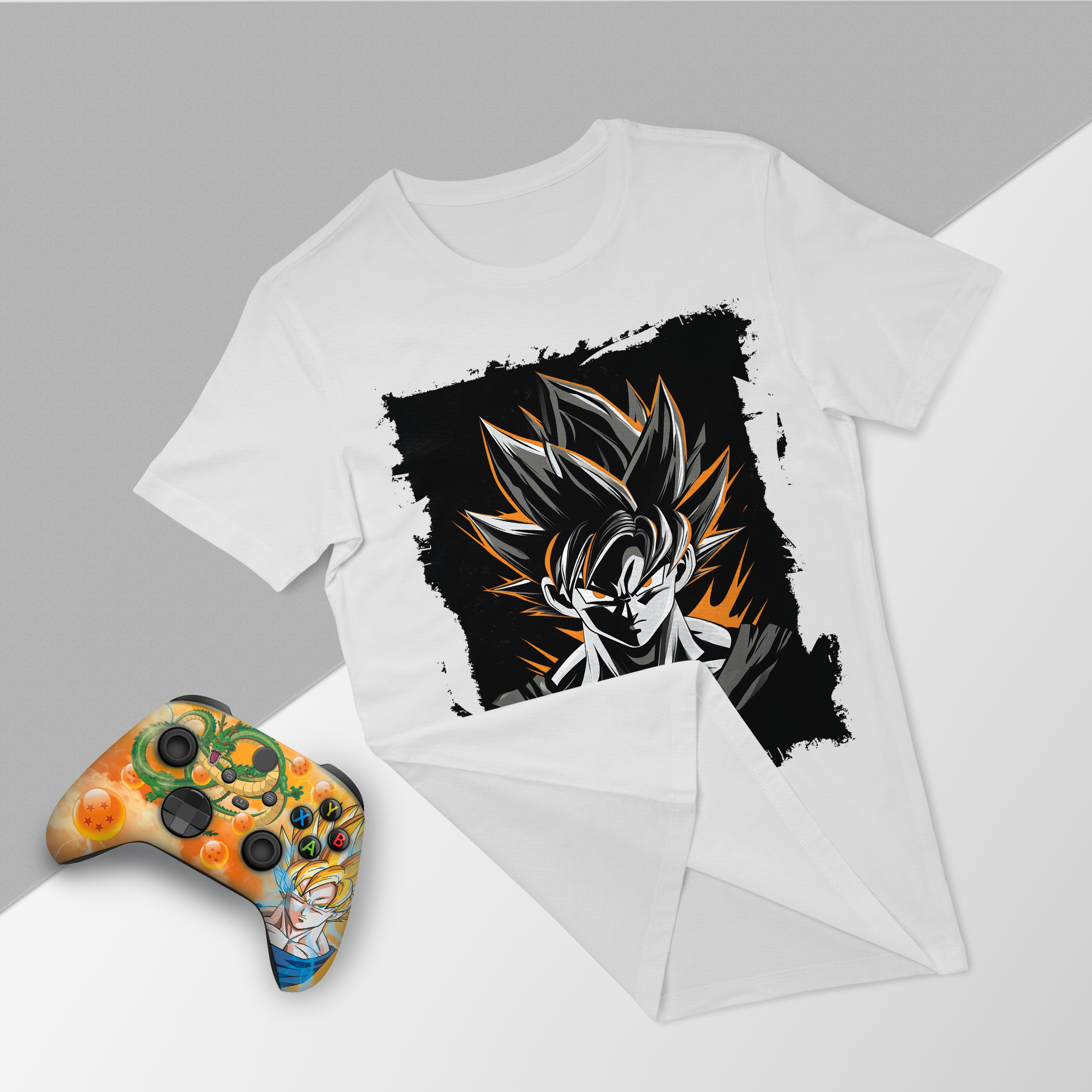 DBZ Goku Bundle – T-Shirt & Xbox Series X Controller