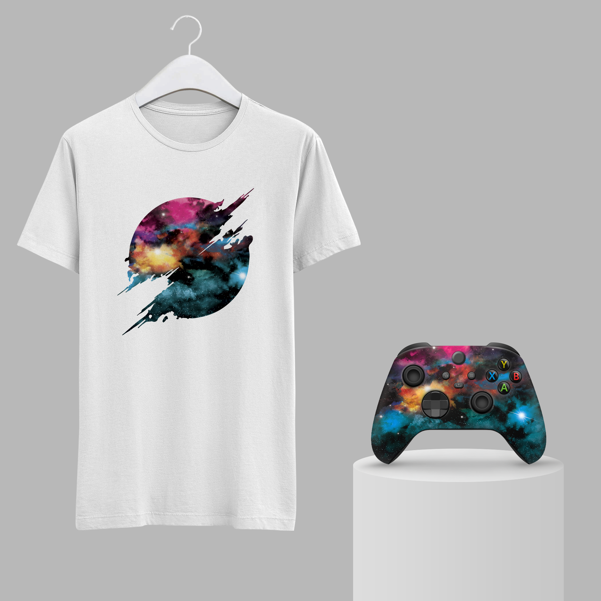 Galaxy Bundle – T-Shirt & Xbox Series X Controller