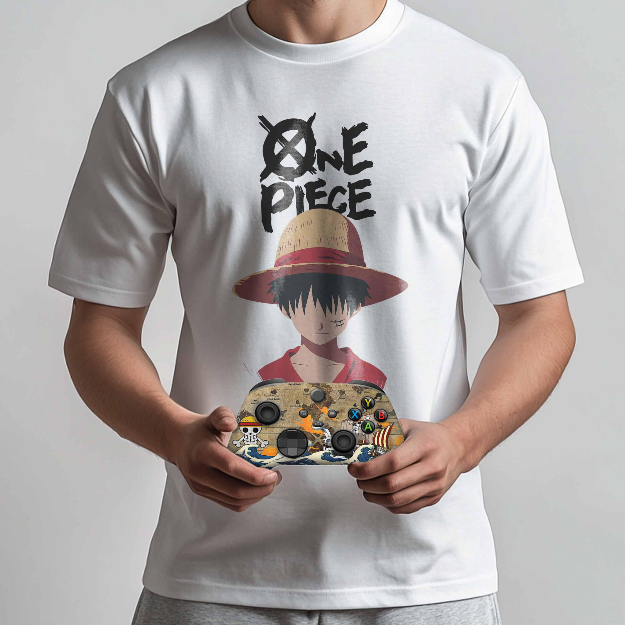 One Piece Bundle – T-Shirt & Xbox Series X Controller