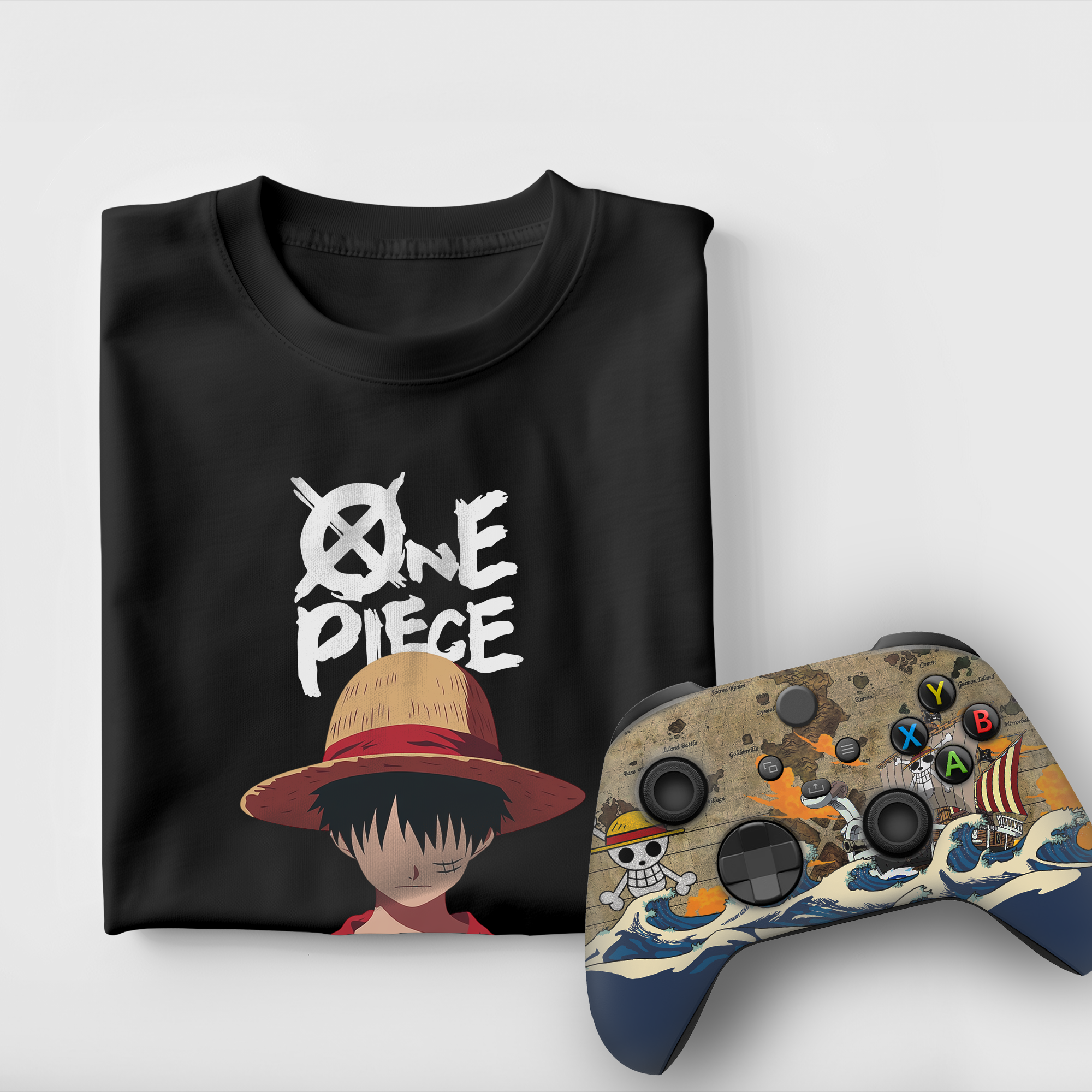 One Piece Bundle – T-Shirt & Xbox Series X Controller