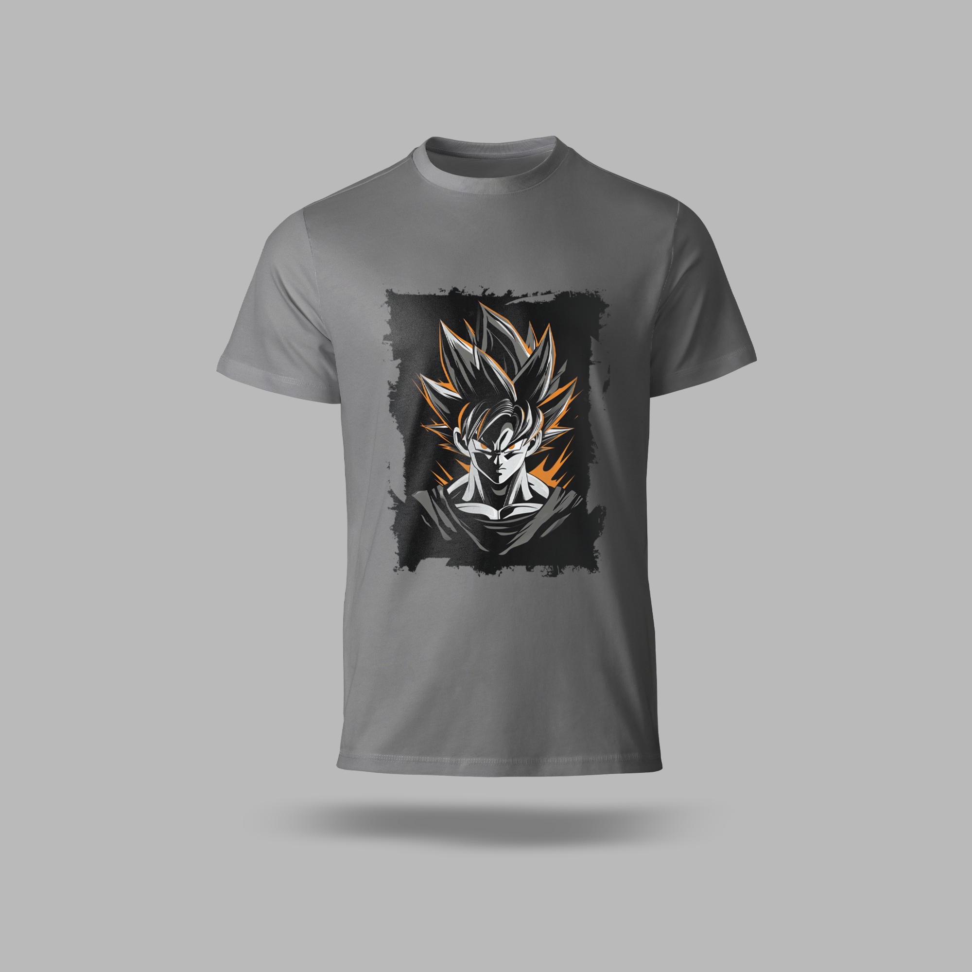 DBZ Goku – T-Shirt Gray