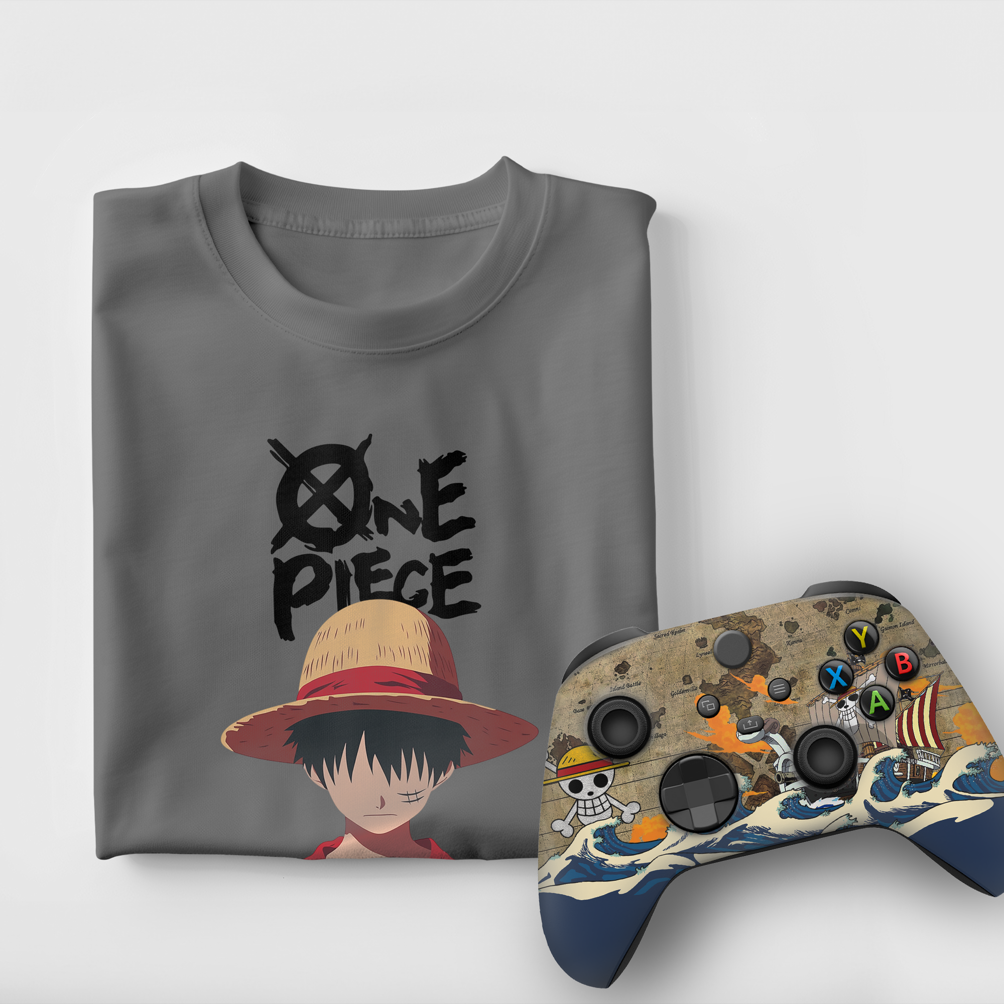 One Piece Bundle – T-Shirt & Xbox Series X Controller