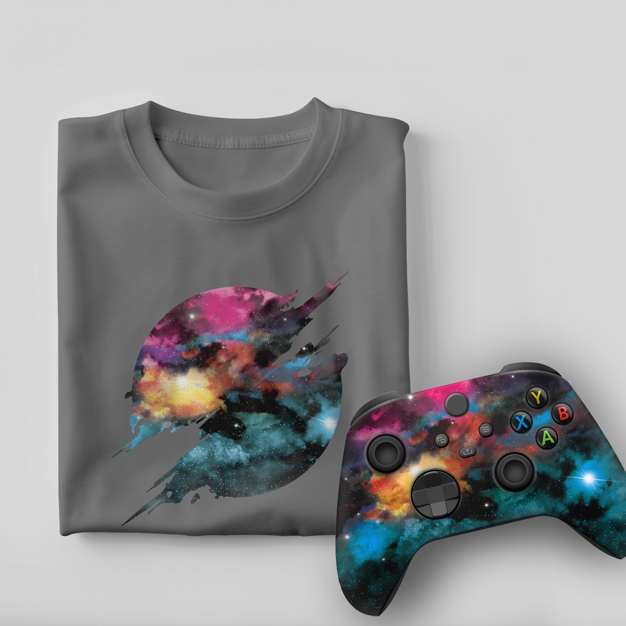 Galaxy Bundle – T-Shirt & Xbox Series X Controller