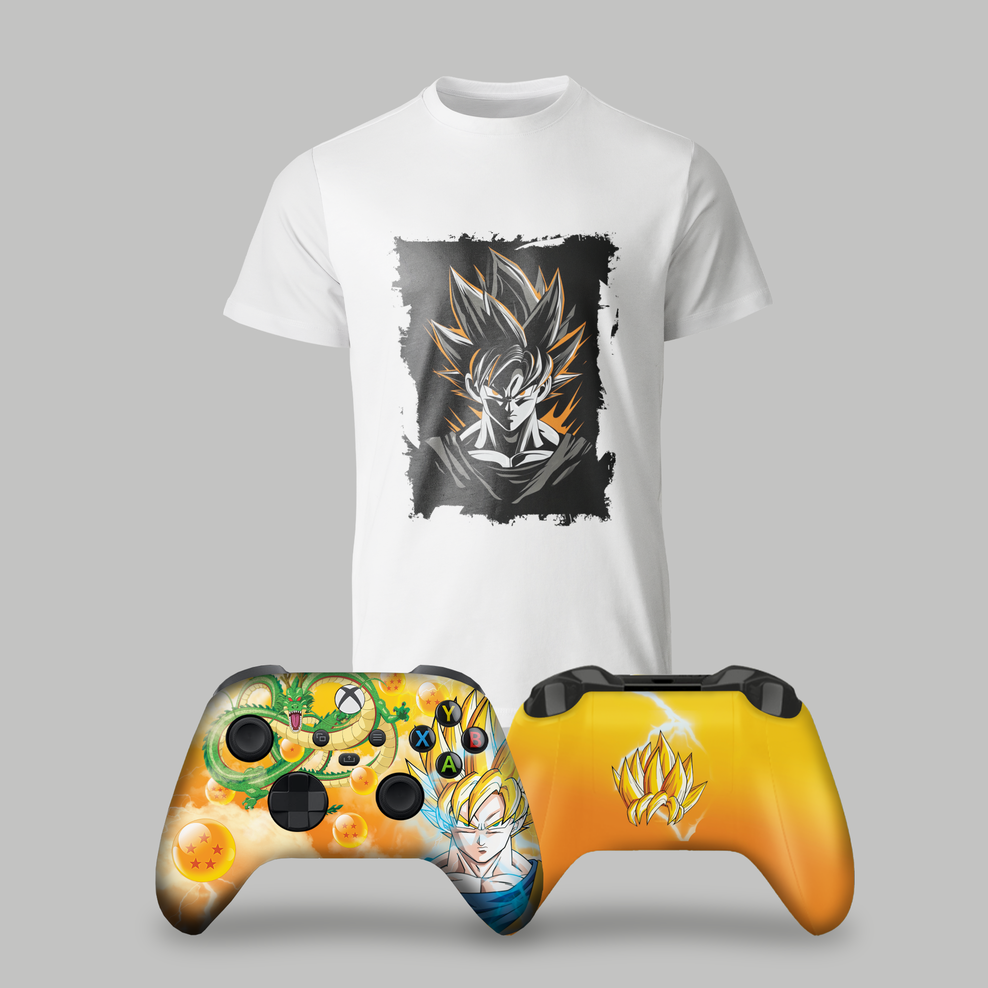 DBZ Goku Bundle – T-Shirt & Xbox Series X Controller