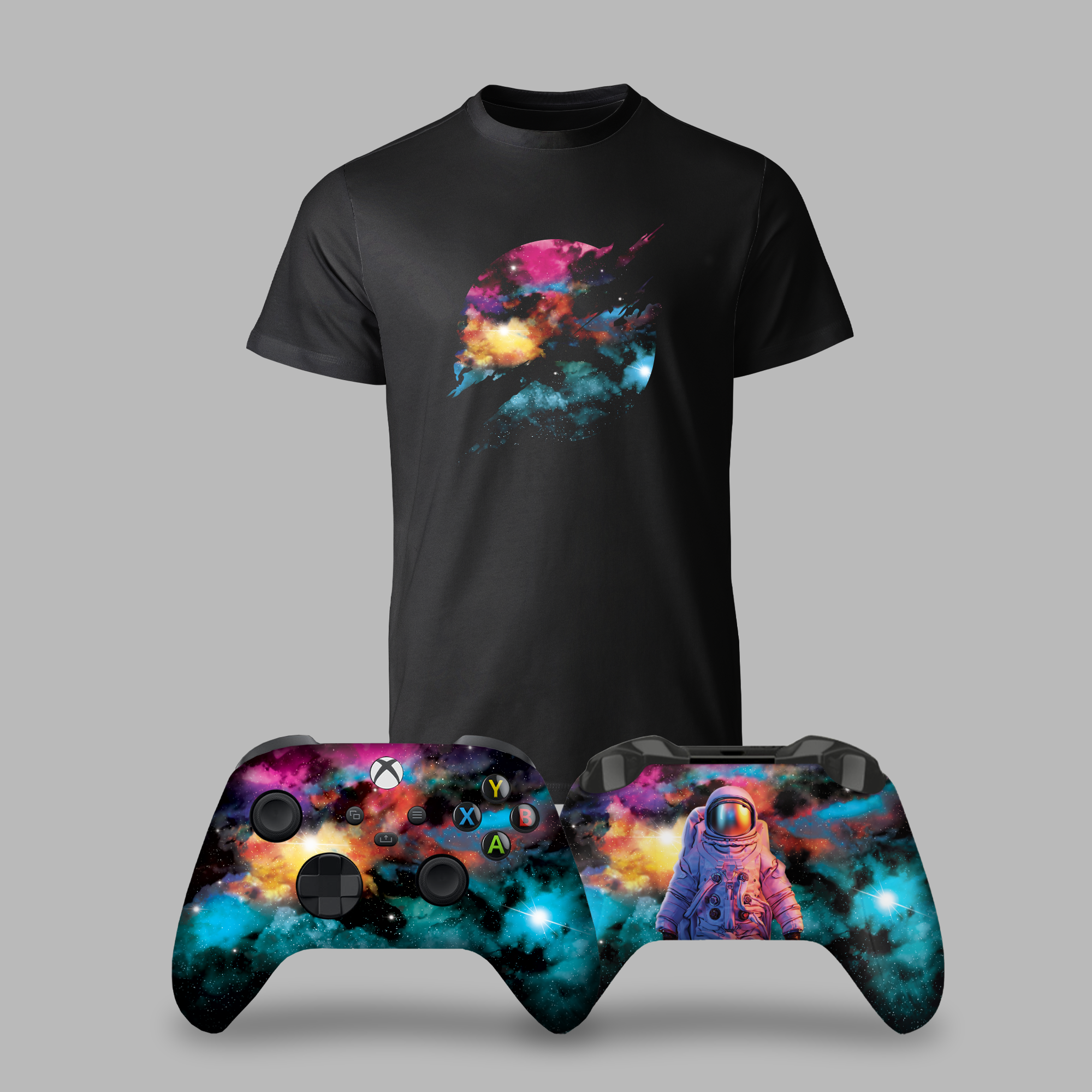 Galaxy Bundle – T-Shirt & Xbox Series X Controller