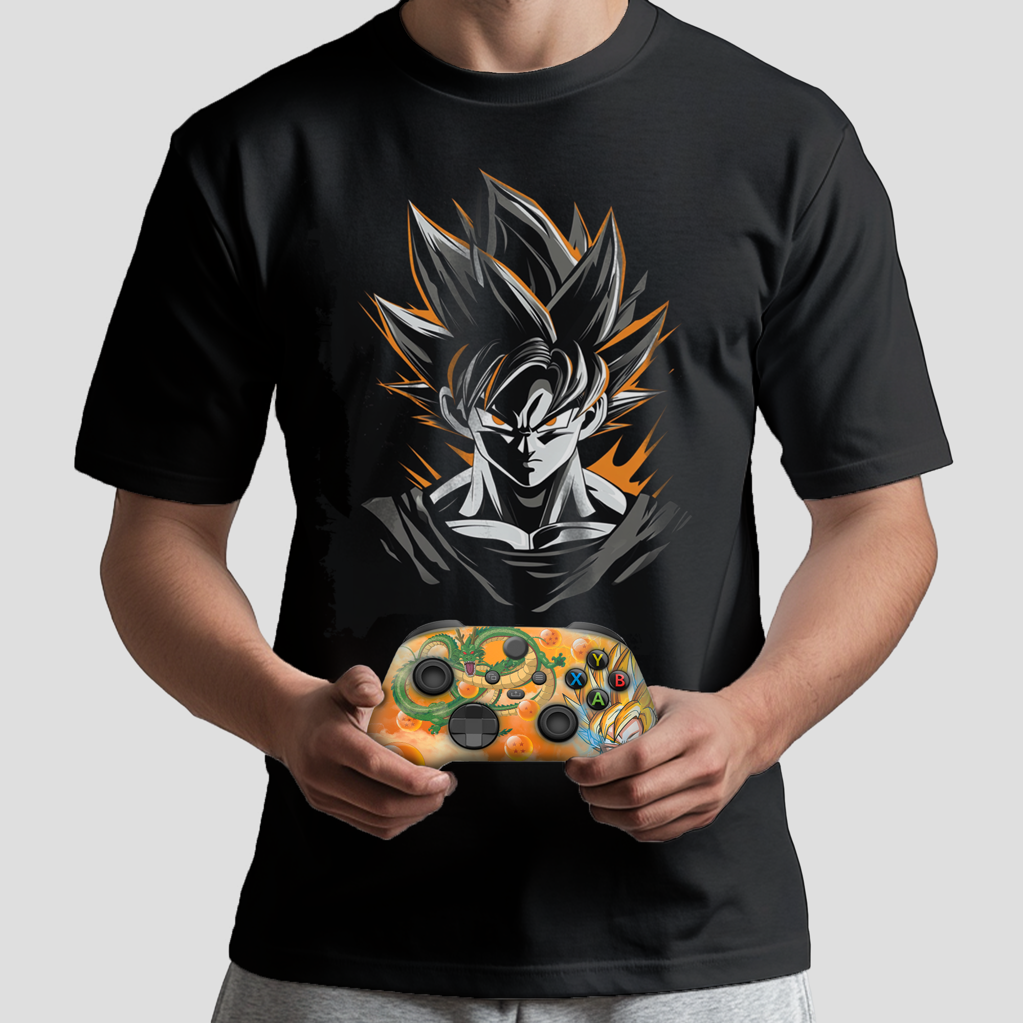 DBZ Goku Bundle – T-Shirt & Xbox Series X Controller