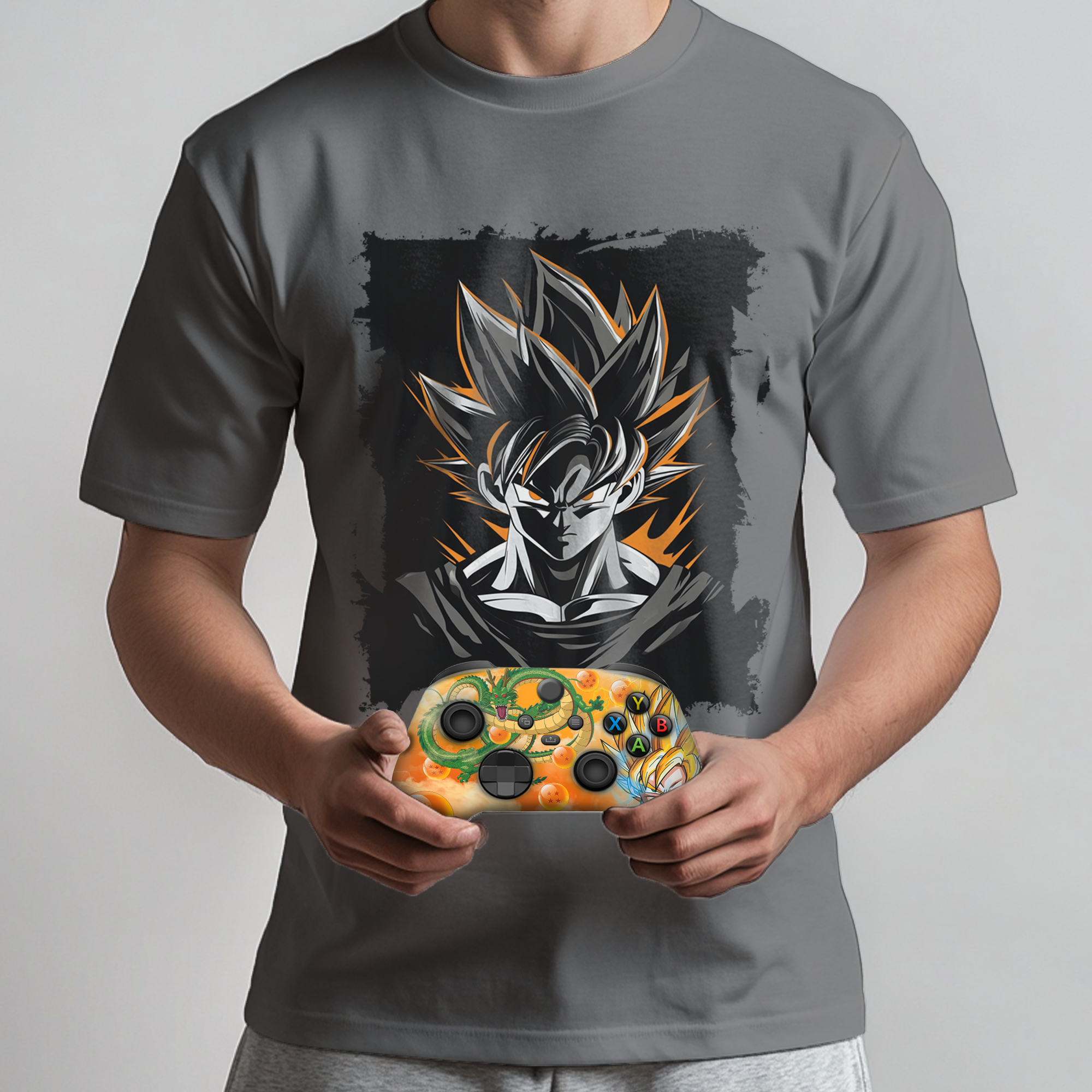 DBZ Goku Bundle – T-Shirt & Xbox Series X Controller