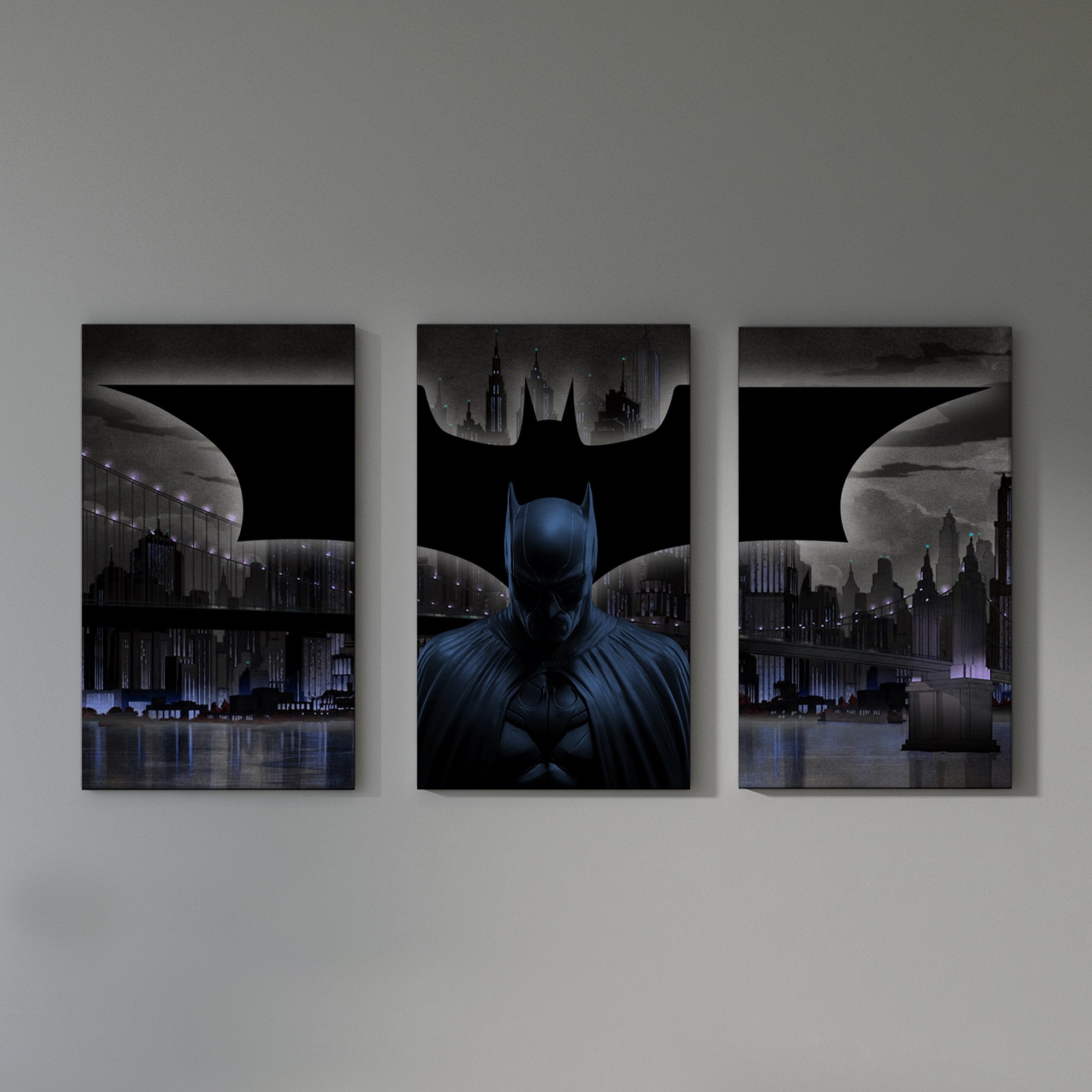 Avengers Orange Wall Canvas