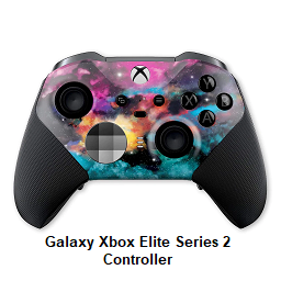 Galaxy Xbox Elite Series 2 Controller Front Hydro-dip Only