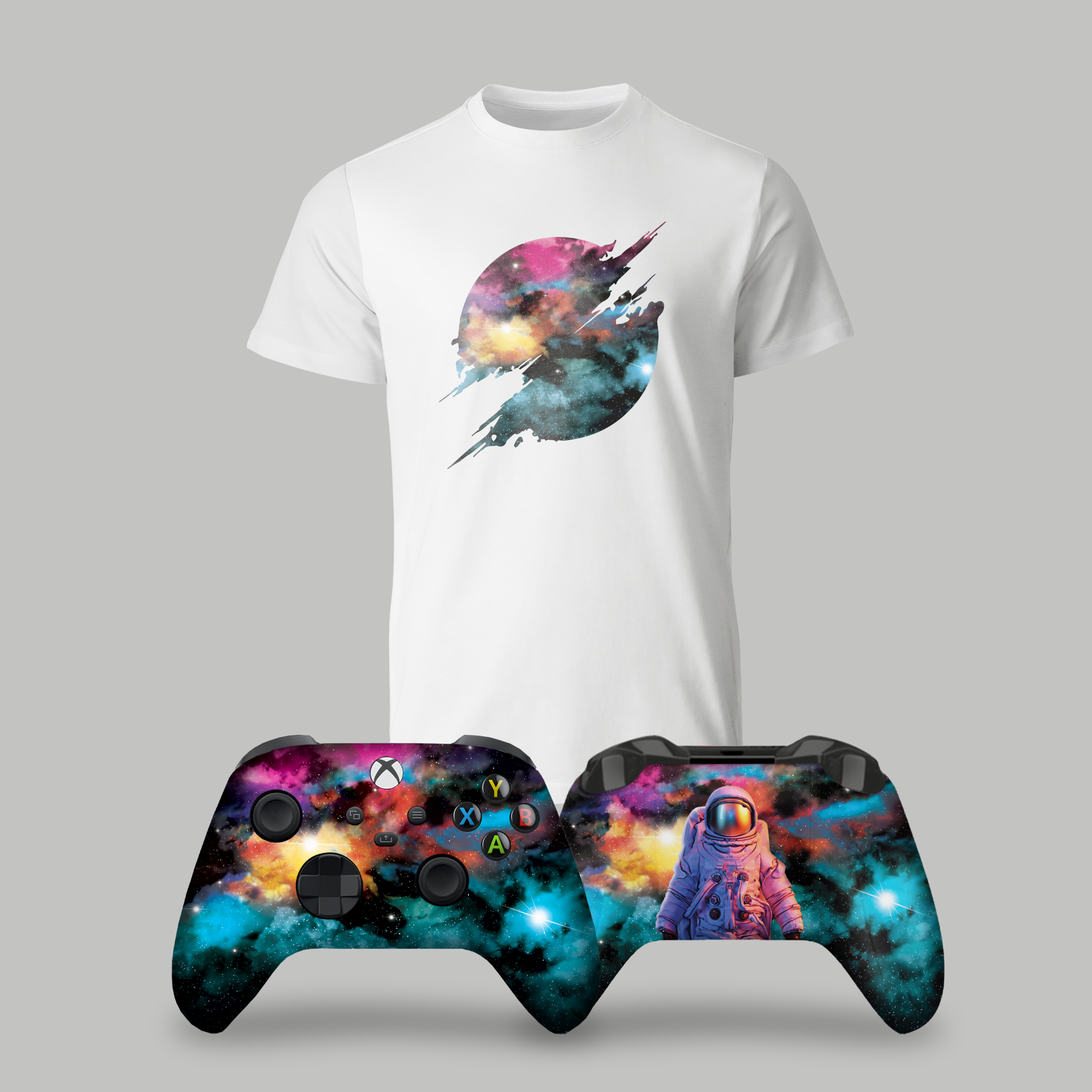 Galaxy Bundle – T-Shirt & Xbox Series X Controller