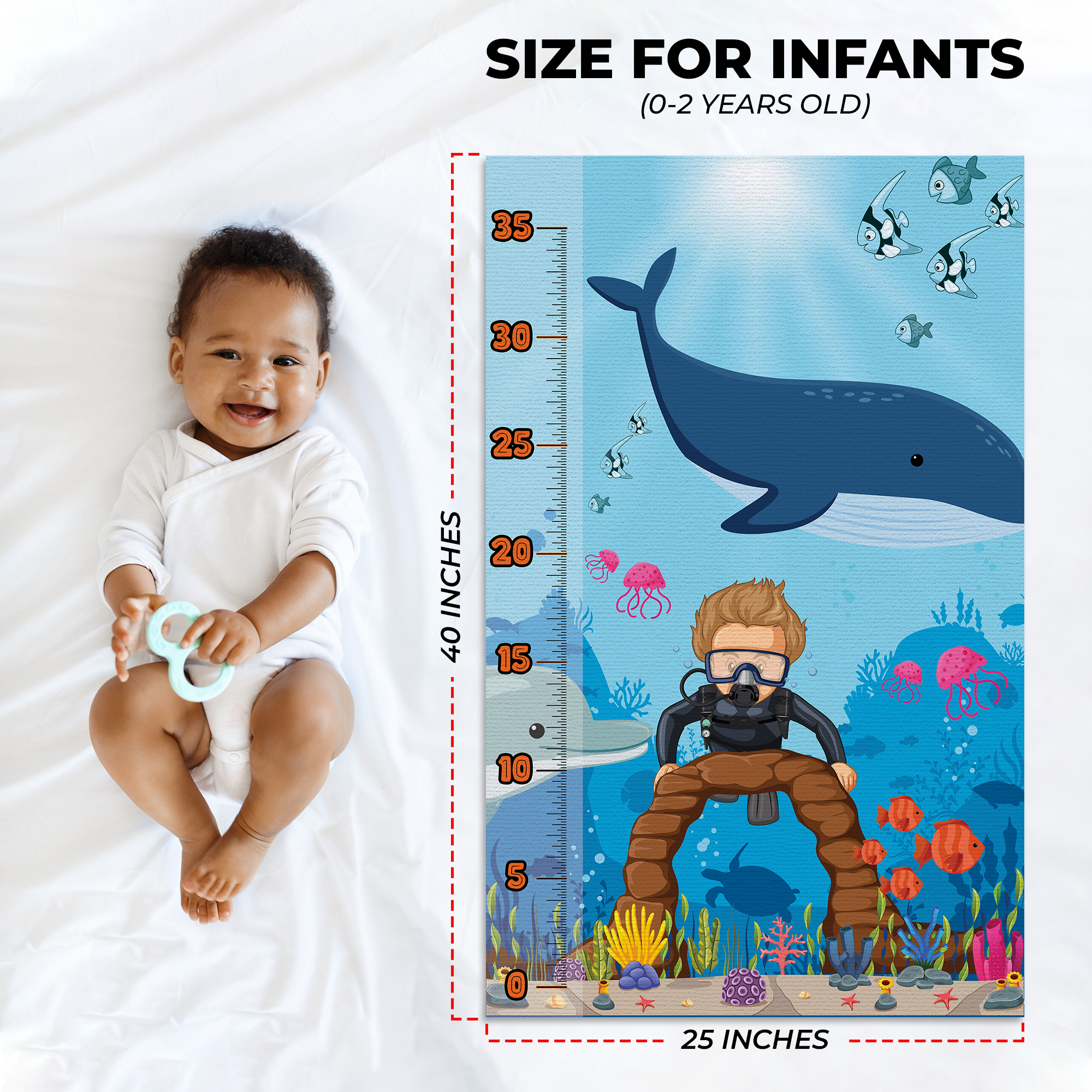 Under Sea Infant Growth Chart