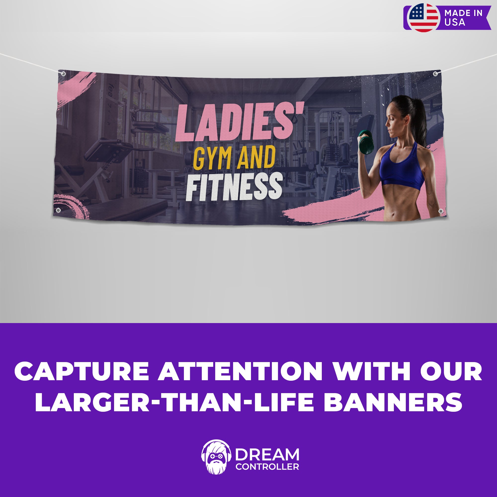 Ladies Gym Large Banner