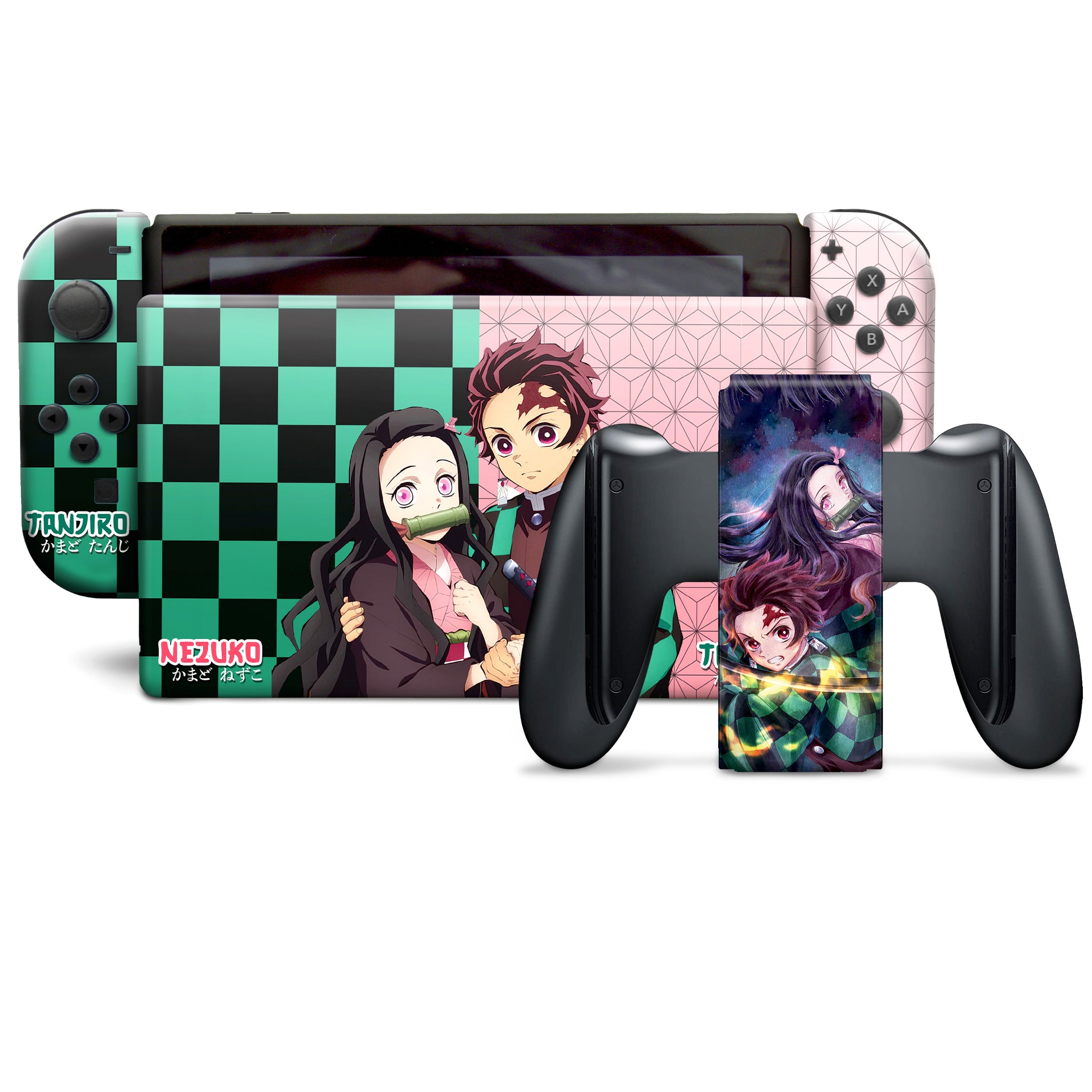 Tanjiro-Nezuka Nintendo Switch Console Full Set: Nintendo Switch Sale