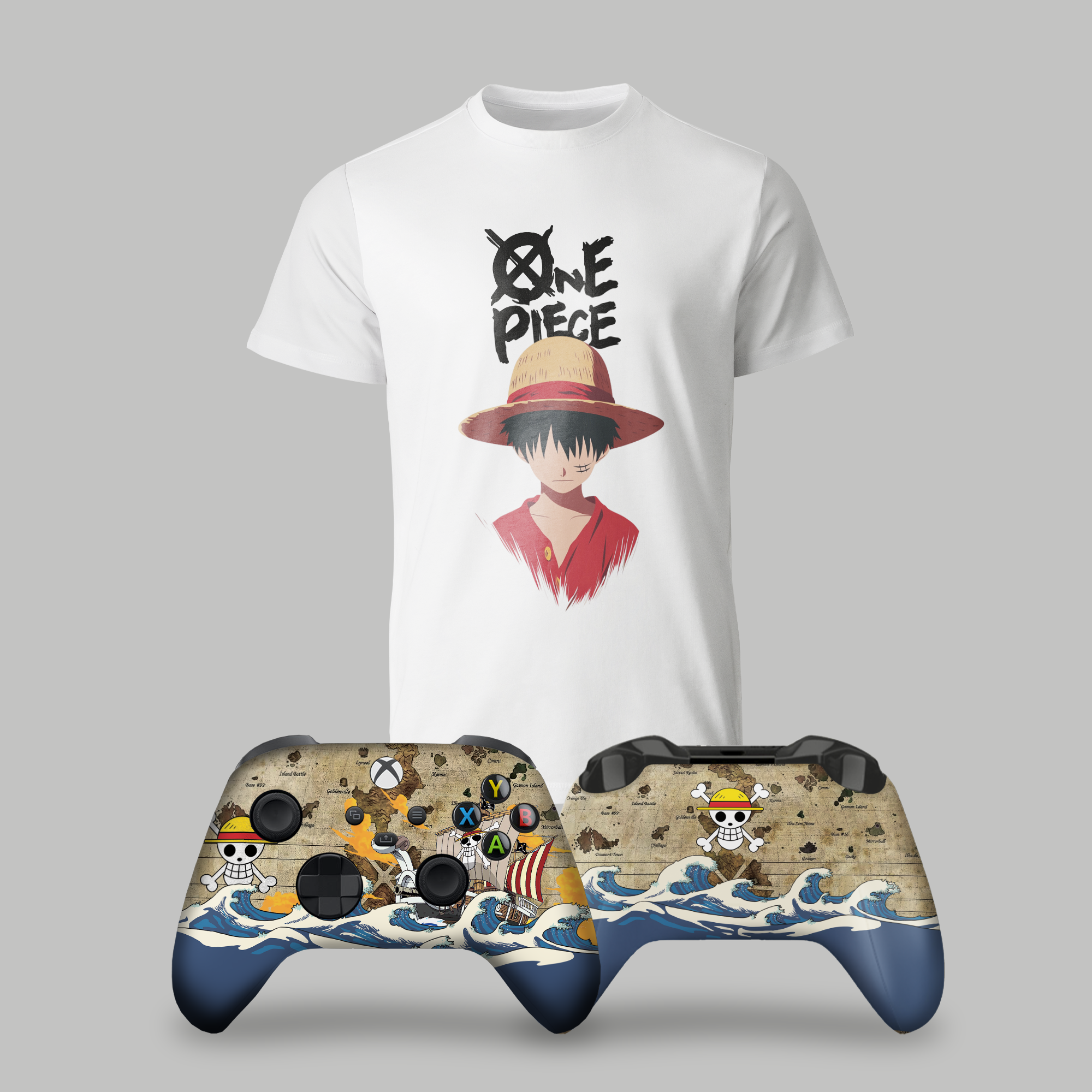 One Piece Bundle – T-Shirt & Xbox Series X Controller