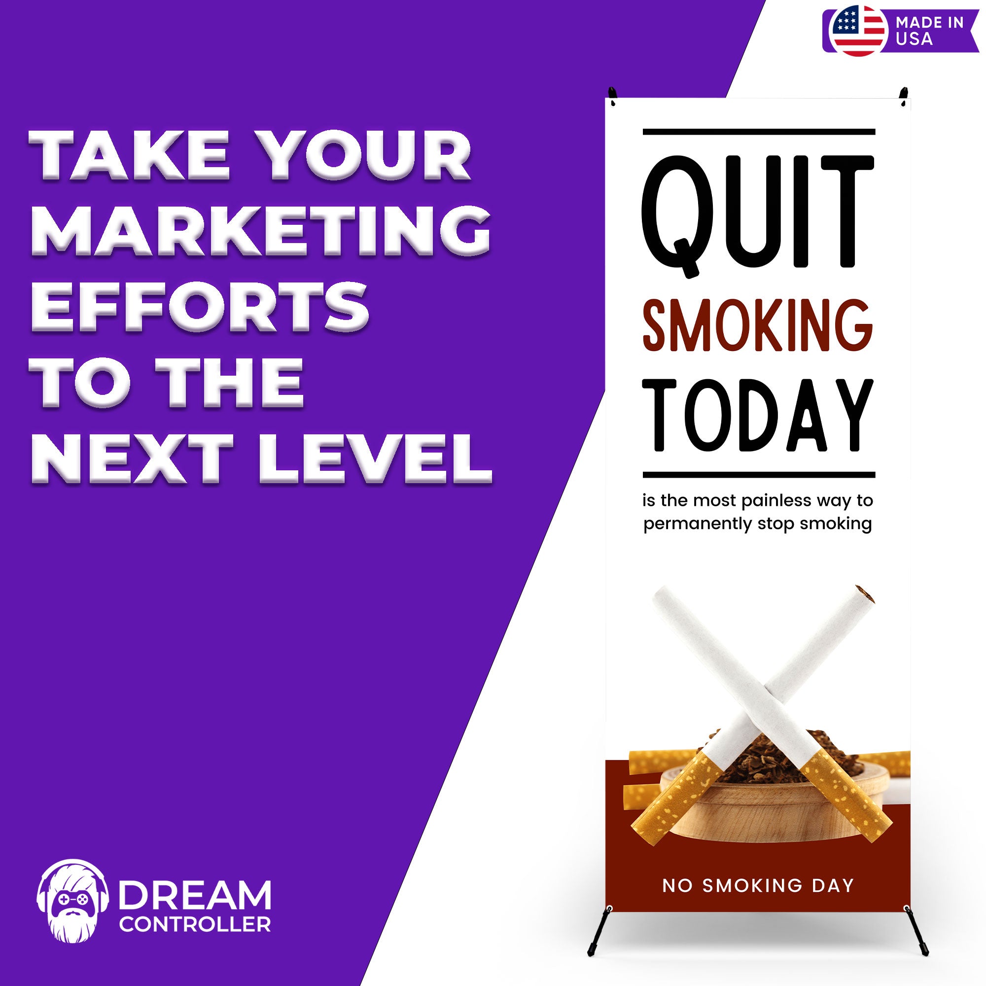Quit Smoking X Banner