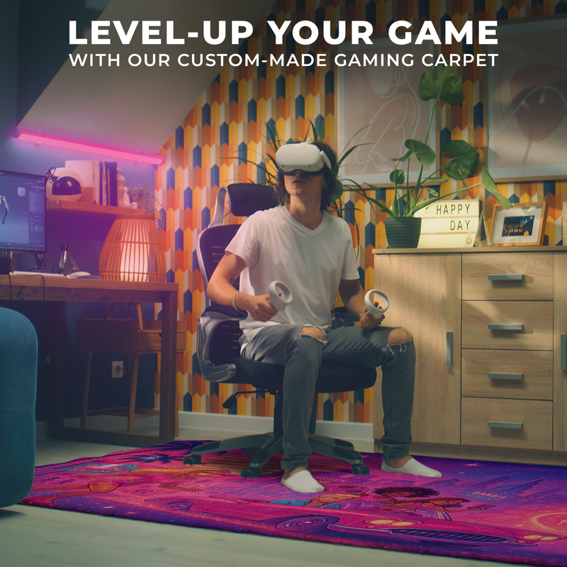 Barbie Inspired Decor Rug- 62x40 inches