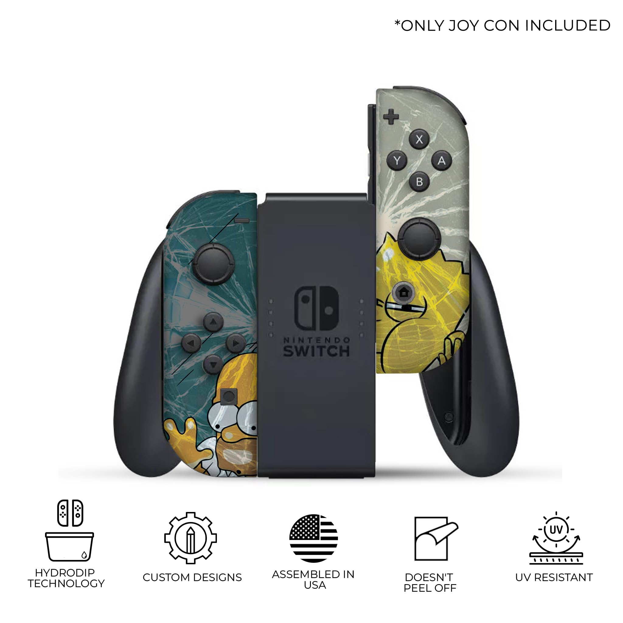 SIMPSON Switch Joy-Con Left and Right Controllers